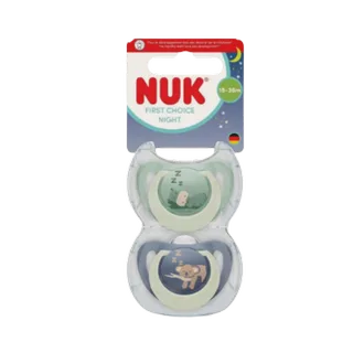 Fopspeen NUK Hippo/Koala 2stk 18-36mnd de NUK – photo produit 2 sur 2
