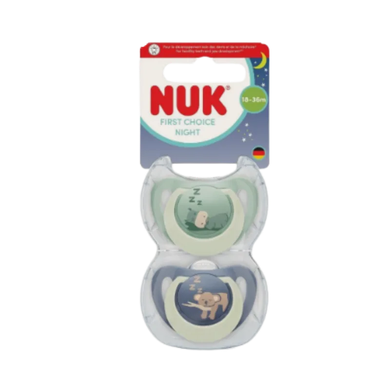 Fopspeen NUK Hippo/Koala 2stk 18-36mnd de NUK – photo produit 2 sur 2
