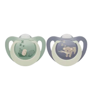 Fopspeen NUK Hippo/Koala 2stk 18-36mnd de NUK – photo produit 1 sur 2