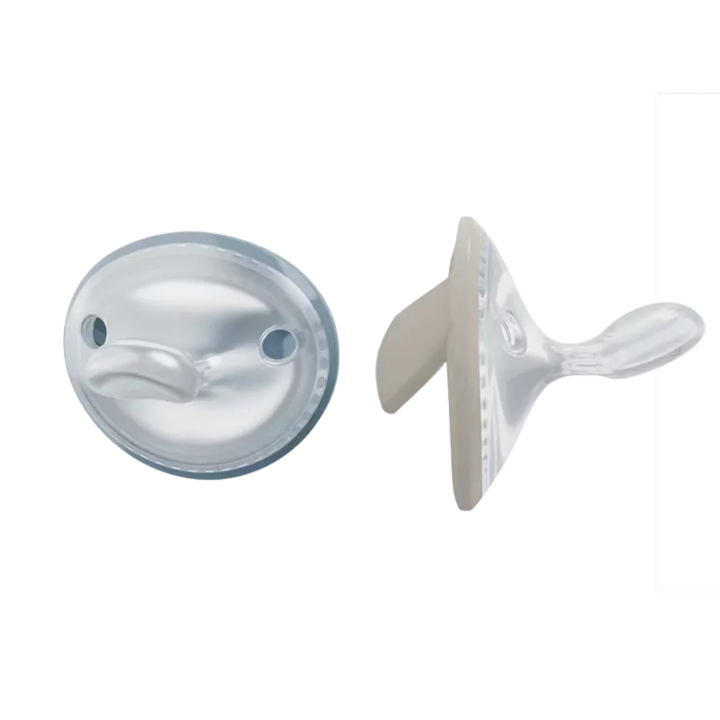 Fopspeen NUK Mommyfeel Blauw/Grijs 0-9mnd 2-pack van NUK – productfoto 2 van 3