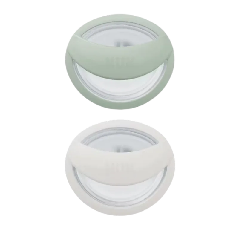 Fopspeen NUK Mommyfeel Mint/Offwhite 0-9mnd 2-pack de NUK – photo produit 1 sur 2