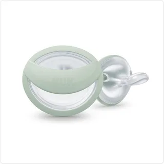 Fopspeen NUK Mommyfeel Mint/Offwhite 0-9mnd 2-pack de NUK – photo produit 2 sur 2