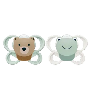 Fopspeen NUK Perfect Match Air Kikker/Beer 2stk 0-6mnd de NUK – photo produit 1 sur 2