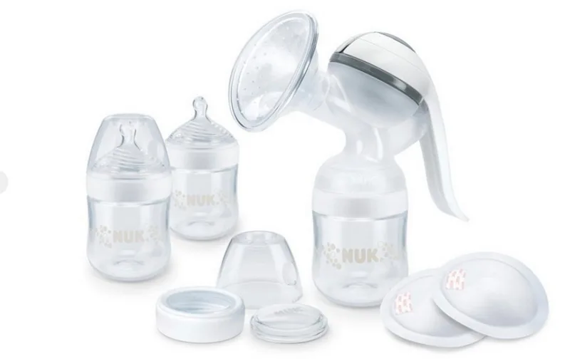 Handmilchpumpe NUK Handmilchpumpe Still set, 6-tlg. fra NUK – produktbillede