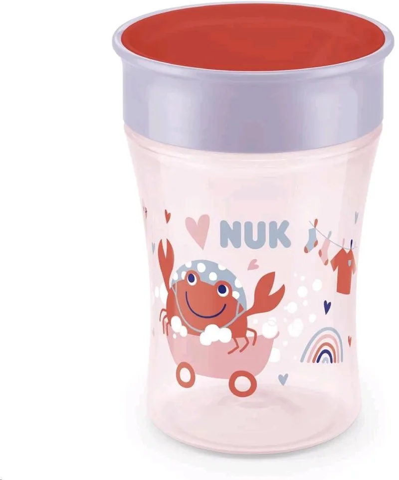 Magic 360 babybeker 230ml - Oefenbeker van NUK in Blauw – productfoto