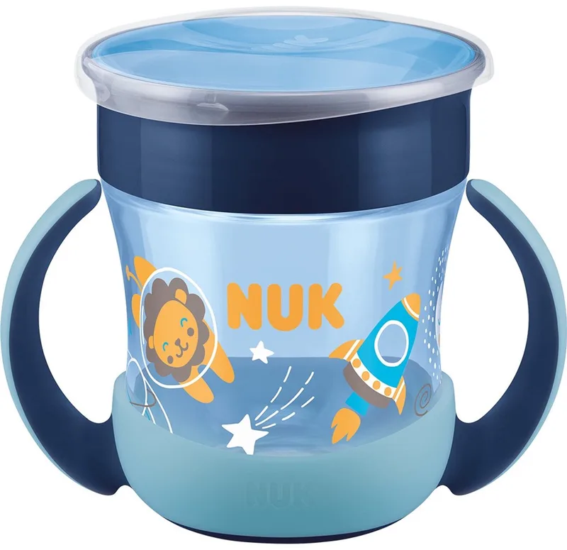 Mini Magic Cup 360° oefenbeker 160ml - Drinkbeker van NUK in Meerkleurig – productfoto