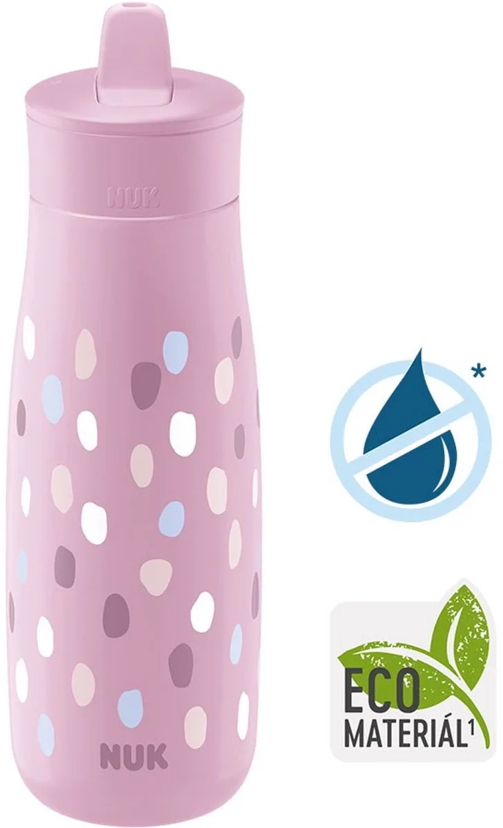 Mini-Me Flip 2-in-1 drinkfles 450ml - Babyfles van NUK in Groen – productfoto