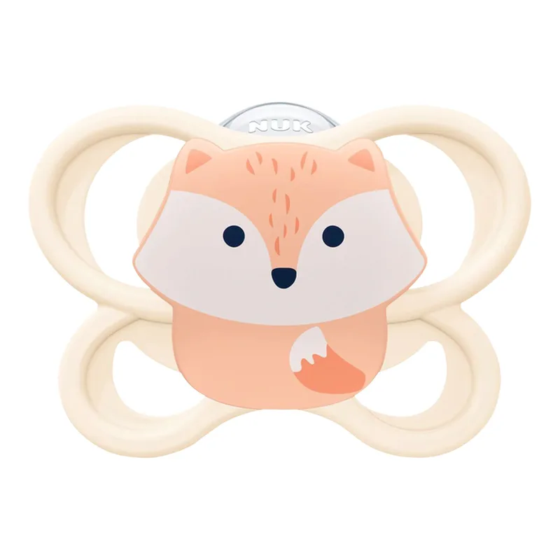 Nuk 2er-Pack Schnuller Perfect Match Air, 0-6M de NUK en Multicolore, 5,3 × 6 × 13,5 mm – photo produit