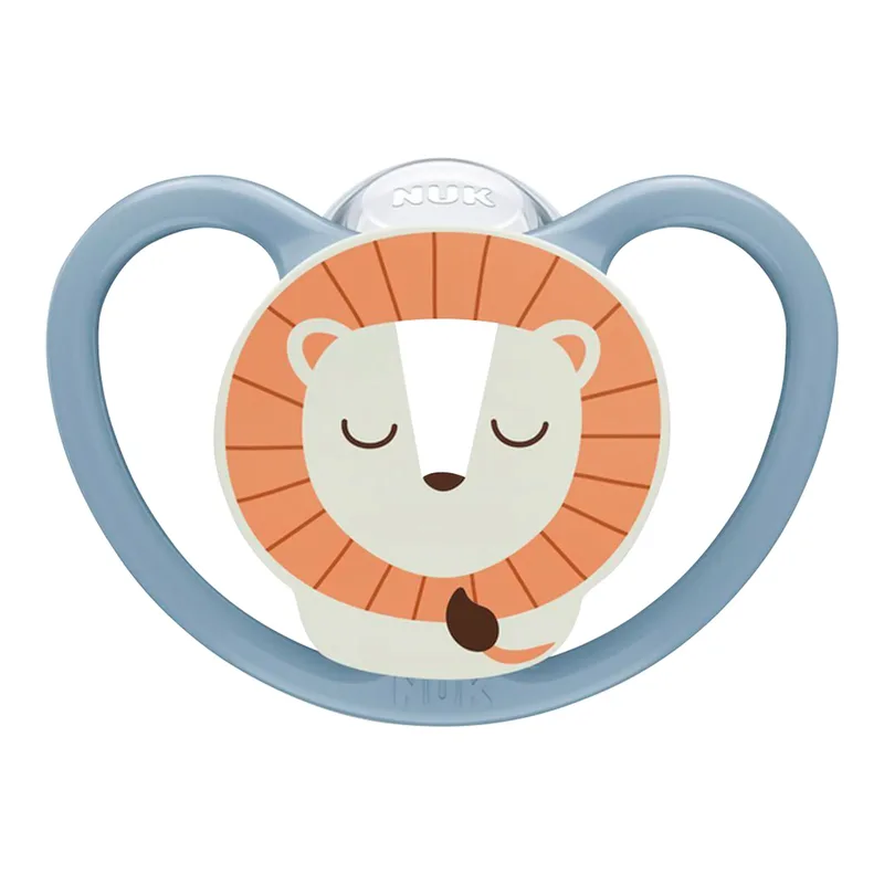 Nuk 2er-Pack Schnuller Perfect Match Air Night, 6-18M de NUK en Multicolore, 5,3 × 6 × 13,5 mm – photo produit
