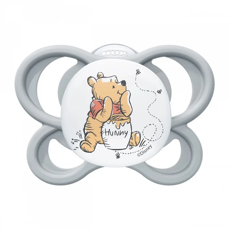 Perfect Match Air fopspeen Disney 0-6 maanden - Speen van NUK in Grijs – productfoto