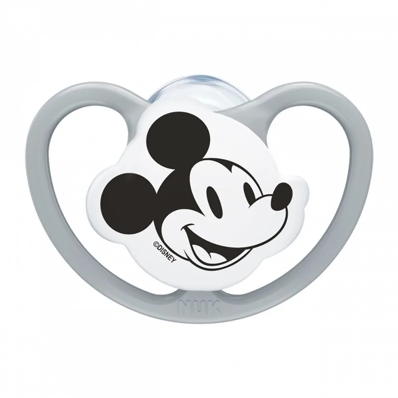 Perfect Match Air fopspeen Mickey Mouse 0-6m - Speen van NUK in Grijs – productfoto