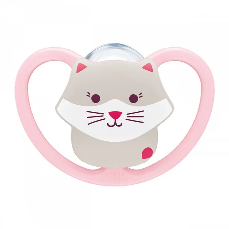 Perfect Match Air fopspeen siliconen 6-18m - Speen de NUK en Rose – photo produit