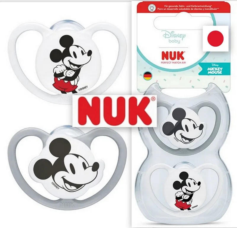 Perfect Match Air fopspenen(Disney Minnie Mouse) 2st, 0-6 maanden by NUK – product photo