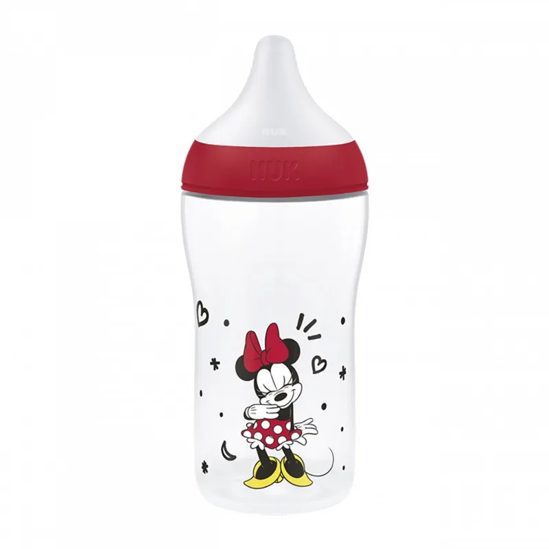 Perfect Match babyfles 260ml Minnie - Zuigfles fra NUK i Multicolor – produktbillede