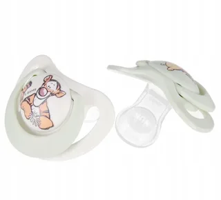 Schnuller NUK Schnuller Star Silikon 6-18M Disney Winnie Pooh 2er + Etui by NUK – product photo 2 of 5