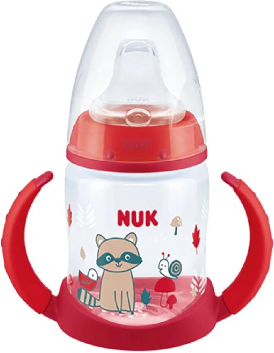 Serenity Plus | overgangsbeker met handvat 150ml | 4+ maanden | 4+ m de NUK en Rouge – photo produit