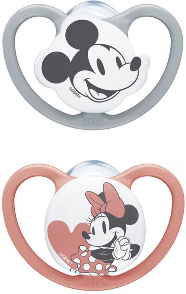 Space Disney Baby fopspenen 2 st. 6+ m de NUK en Multicolore – photo produit