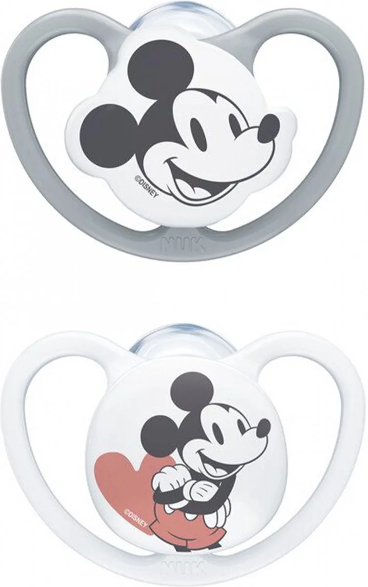 Space Disney Baby fopspenen 2 st. set 18+ m by NUK in Multicolour – product photo