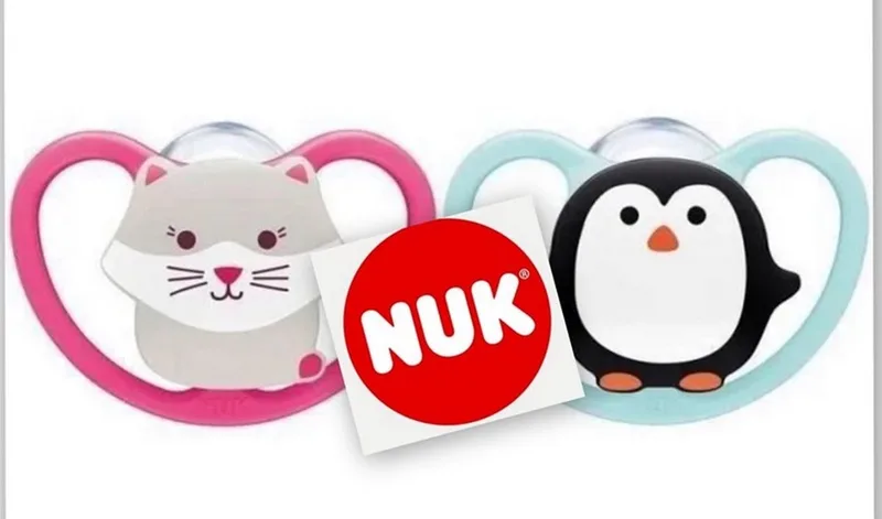 Space fopspenen | 2st. set | 6+ m by NUK in Blue – product photo