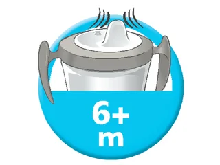 Trinkflasche NUK Trainer Cup, 230ml, blau von NUK – Produktfoto 4 von 4
