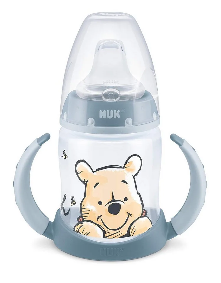 Trinkflasche NUK Trinklernflasche 150ml – Disney Pooh BPA-freie Materialien für maximale Sicherheit und Hygiene van NUK in Blauw – productfoto