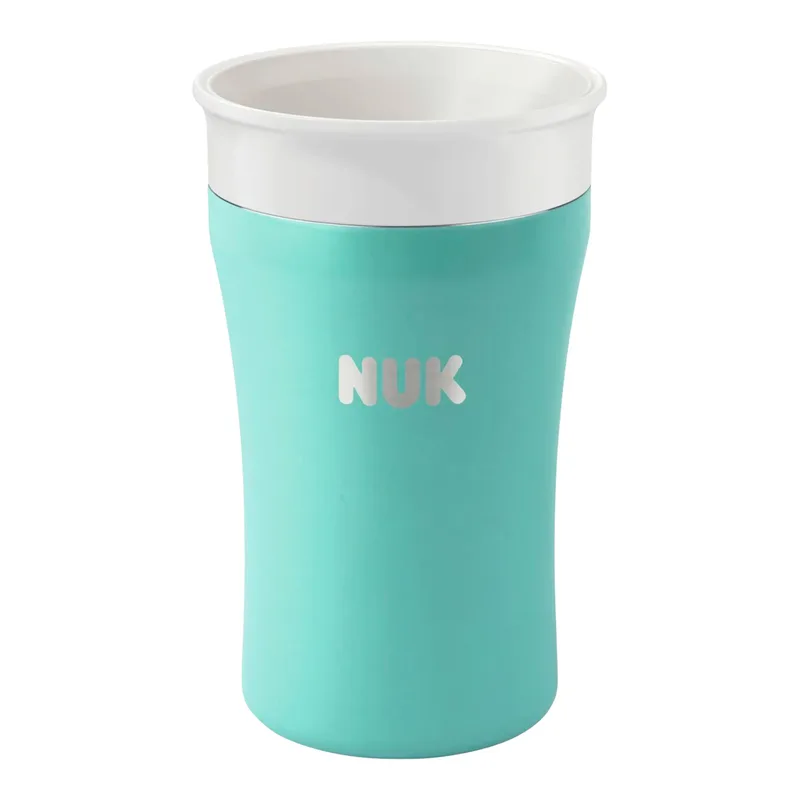 Trinklernbecher Magic Cup Edelstahl 230ml van NUK in Meerkleurig, 8,5 × 8,8 × 16,8 mm – productfoto