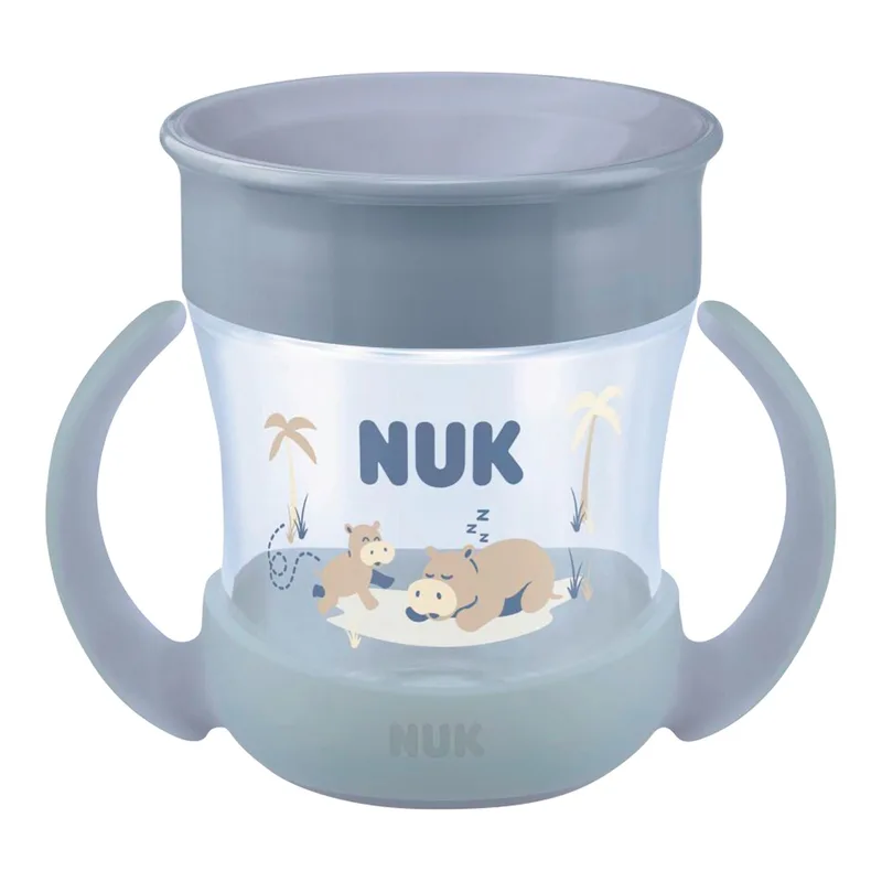 Trinklernbecher Mini Magic Cup Night 160ml by NUK in Light blue, 8,7 × 10,7 × 13,5 mm – product photo
