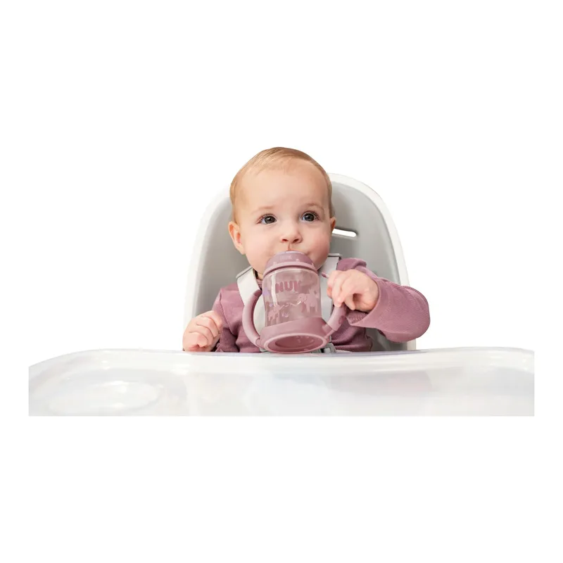Trinklernflasche First Choice, 150ml by NUK in Pink, 7,5 × 10,5 × 18 mm – product photo