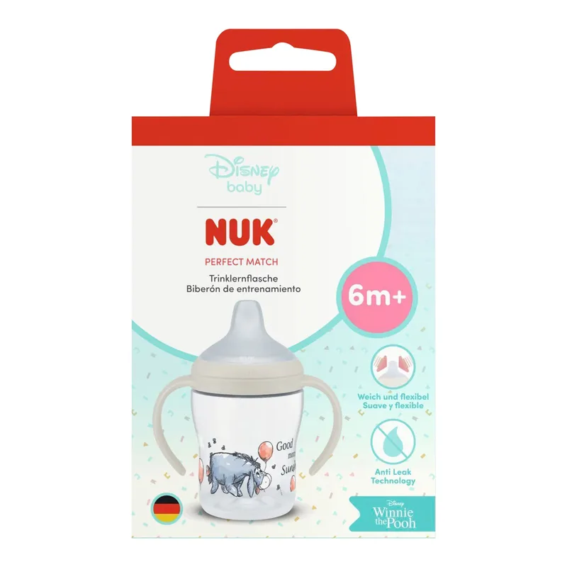 Trinklernflasche Perfect Match 150 ml de NUK en Multicolore, 6,8 × 11,2 × 14,5 mm – photo produit