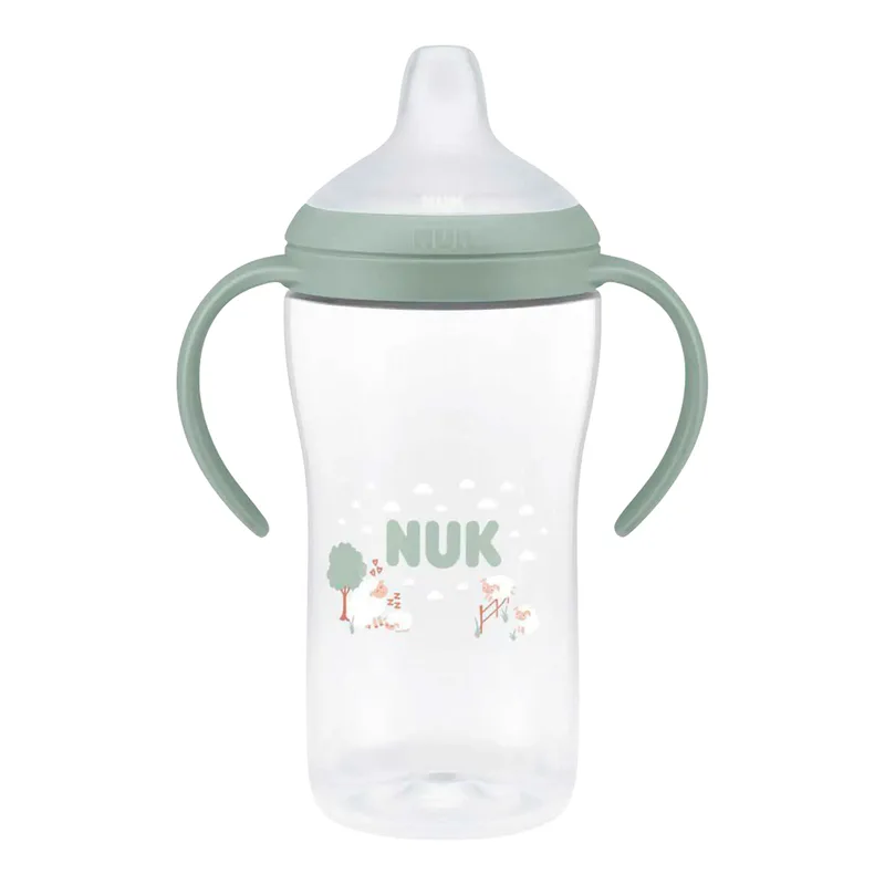 Trinklernflasche Perfect Match, 260ml by NUK in Green, 7,6 × 10,4 × 21,5 mm – product photo