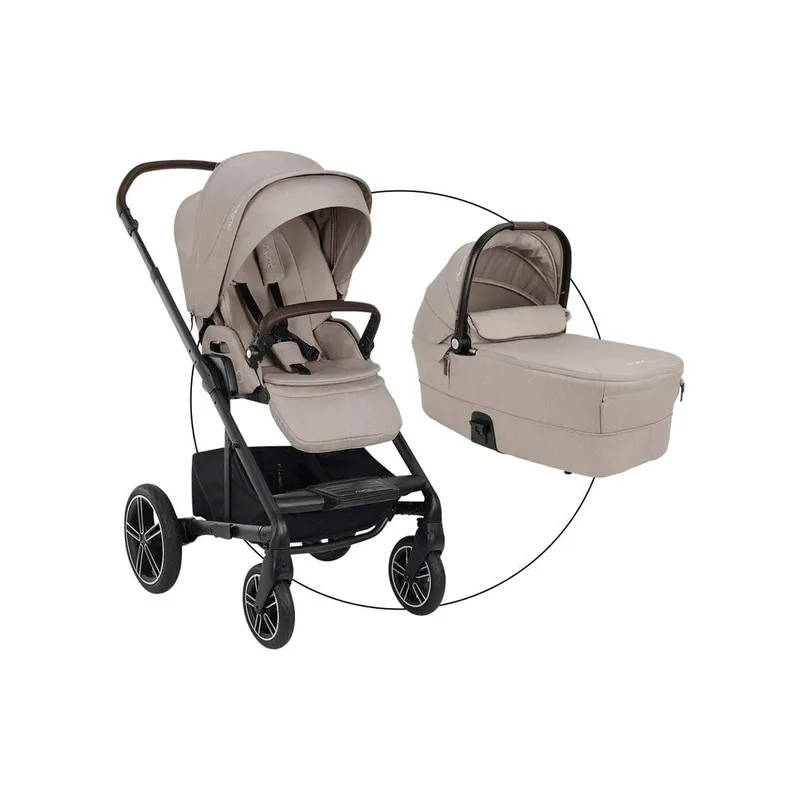 Kombikinderwagen MIXX next de Nuna en Beige – photo produit