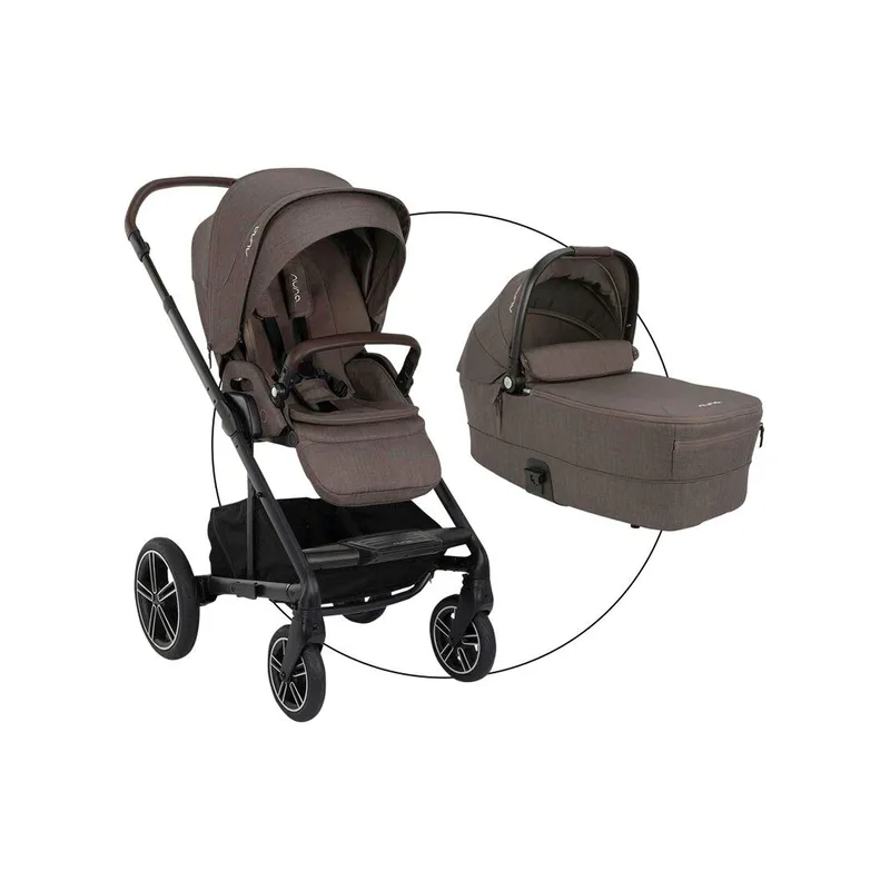 Kombikinderwagen MIXX next by Nuna in Brown – product photo