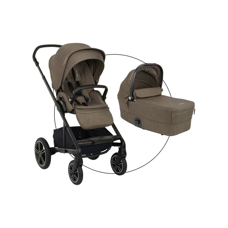 Kombikinderwagen MIXX next de Nuna en Naturel – photo produit