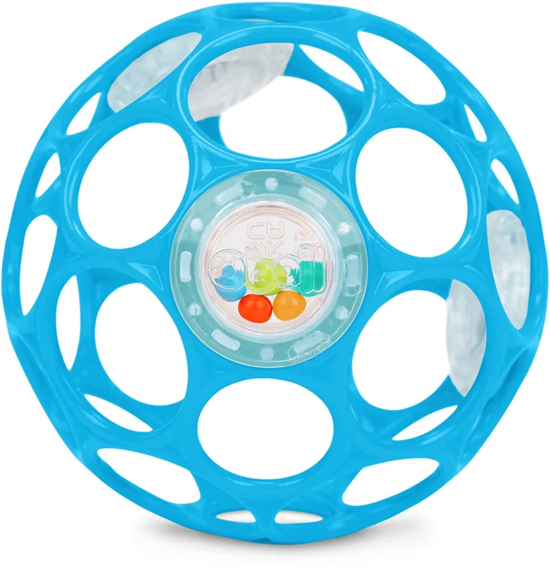 baby rammelaar van Oball in Blauw – productfoto