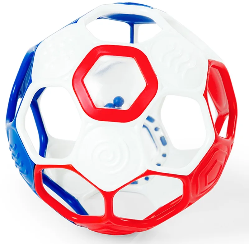 baby rammelaar grip & goal från Oball i Flerfärgad – produktbild