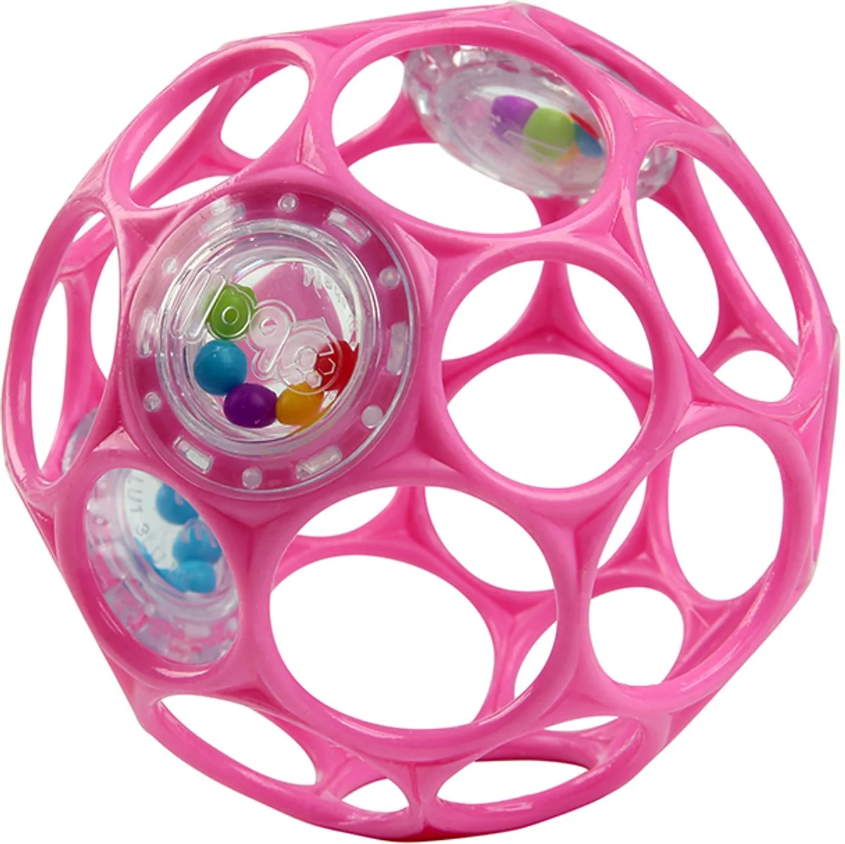 baby rammelaar från Oball i Rosa – produktbild