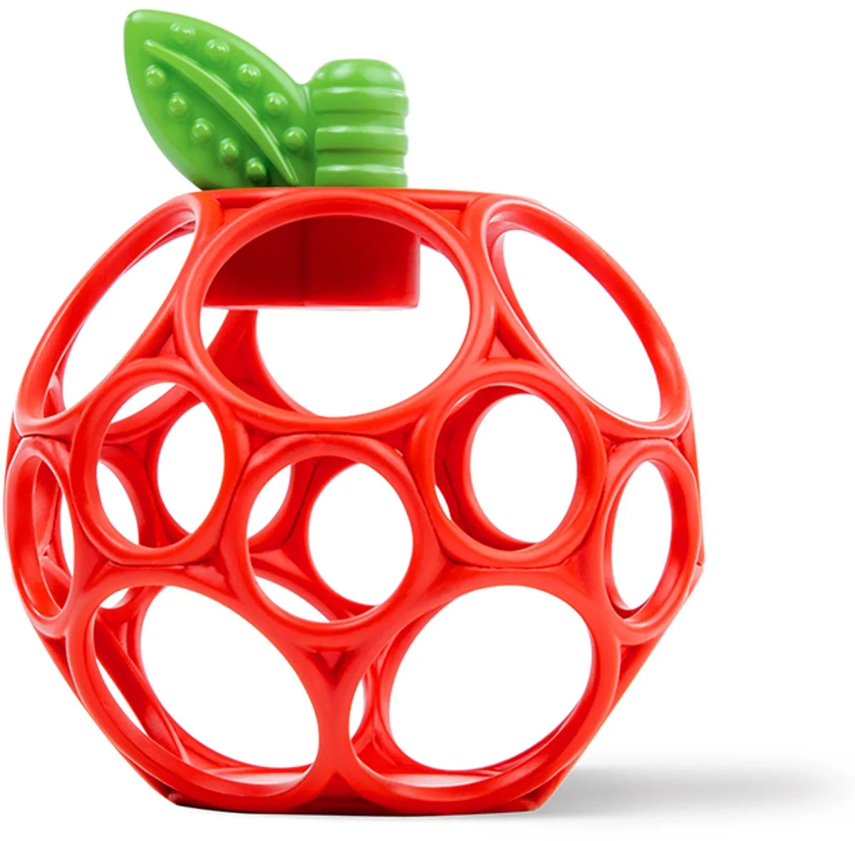 babybal appel met bijtring van Oball in Meerkleurig – productfoto