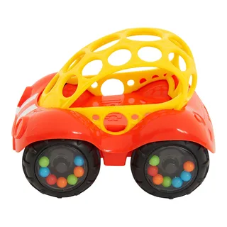 Rassel-Auto Rattle & Roll™ van Oball in Meerkleurig, 120 × 85 × 90 mm – productfoto 2 van 3