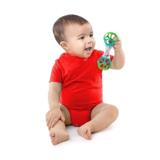 Rammelaar Shaker van Oball in Meerkleurig, 16 × 5 × 5 mm – productfoto 1 van 3