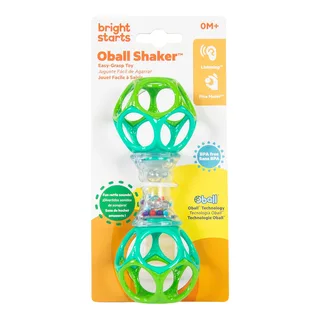 Rammelaar Shaker van Oball in Meerkleurig, 16 × 5 × 5 mm – productfoto 3 van 3