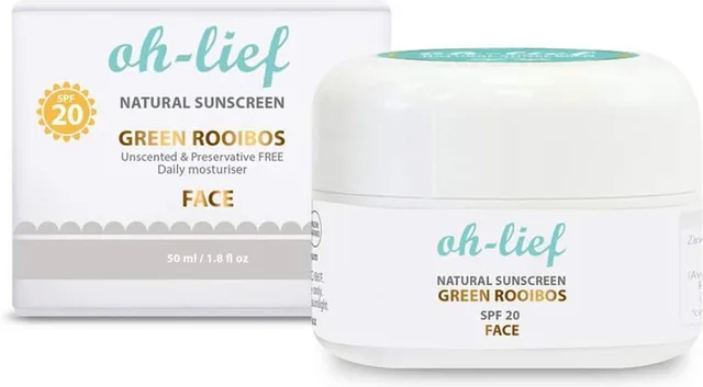 Natuurlijke Zonnebrand voor het gezicht SPF 20 - Baby's & Kinderen - 50 ml