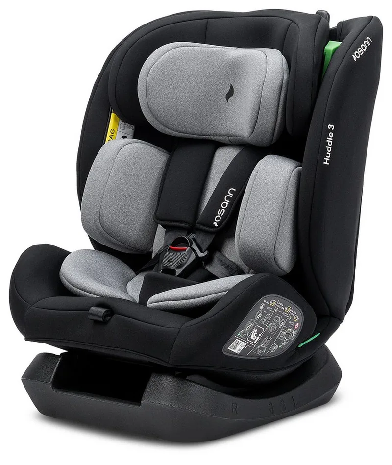 Autokindersitz Huddle 3, ab: 40 cm, bis: 150 cm, Kindersitz ohne Isofix, reboard bis 4 Jahre, vorwärts und rückwärts by Osann in Grau – product photo