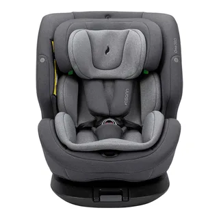 Autokindersitz One360, Reboarder 360 Grad drehbar, Kindersitz mit Isofix, ab: Geburt, bis: 12 Jahre, ab: 40 cm, bis: 150 cm, erleichtertes Anschnallen mit Magneten, extra weiche Polster von Osann in Grau – Produktfoto 2 von 3