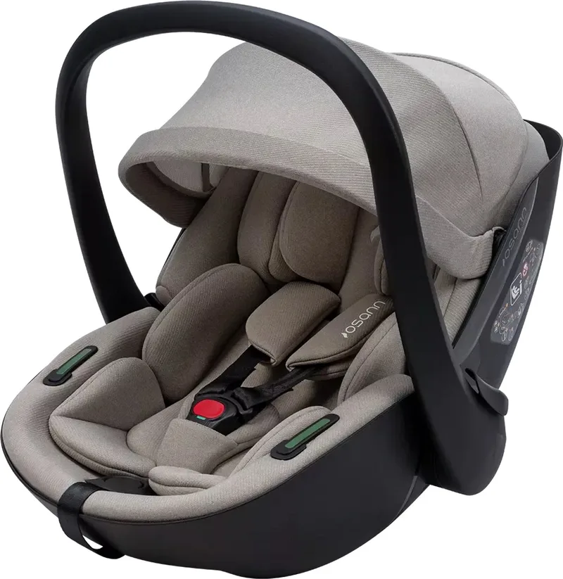 Cuddle i-Size Autostoel 40-150 cm – Isofix – R129 – Groep 0/1/2/3 – Verstelbare Hoofdsteun & Comfort Insert de Osann en Beige – photo produit