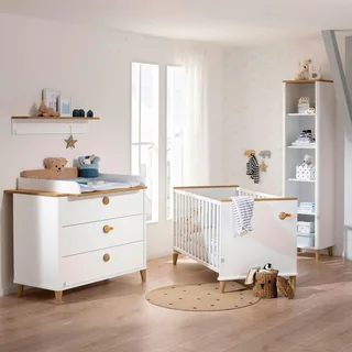 Babybett Lotte & Fynn 70 x 140 cm fra Paidi i Hvid, 149 × 84 × 80 mm – produktbillede 1 af 3