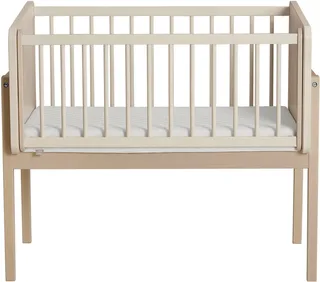 Beistellbett LITTLE CLOUD, mit Lattenrost, variabel höhenverstellbar, umbaubar zum Tiny Sofa von Paidi in Beige – Produktfoto 4 von 5