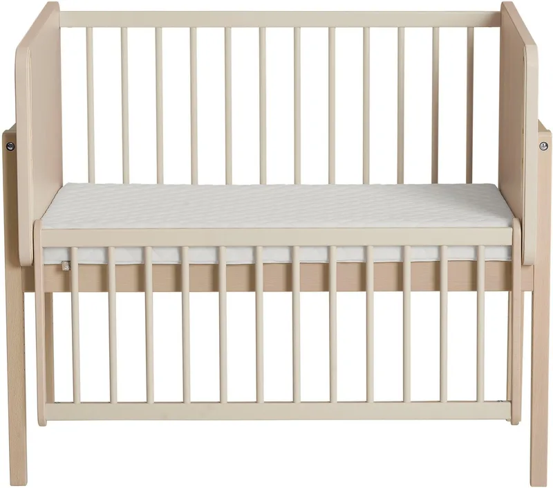 Beistellbett LITTLE CLOUD, mit Lattenrost, variabel höhenverstellbar, umbaubar zum Tiny Sofa von Paidi in Beige – Produktfoto 5 von 5