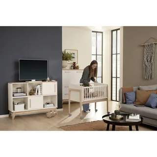 Beistellbett Little Cloud von Paidi in Weiß, 99 × 110 mm – Produktfoto 2 von 2