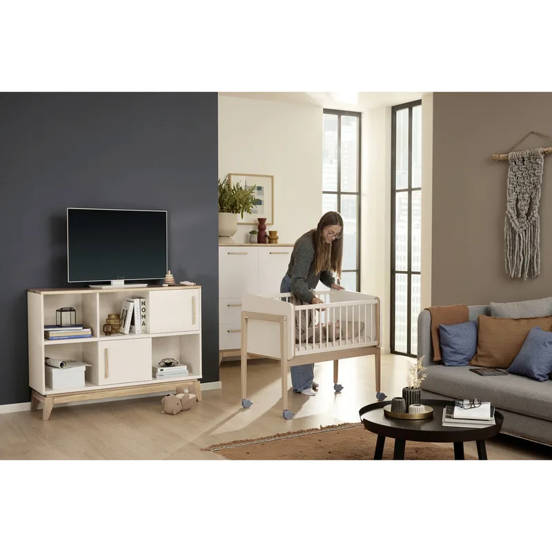 Beistellbett Little Cloud von Paidi in Weiß, 99 × 110 mm – Produktfoto 2 von 2