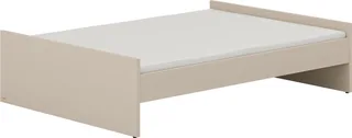 Kinderbett LITTLE FLO, vom Baby bis zum Teeni, in mehreren Farben und Breiten (Breite/Länge: 90x200cm + 120X200cm +140x200cm), umbaubar zum Kinder- oder Jugendbett, Bodenbett auch als Sofa nutzbar von Paidi in Beige – Produktfoto 3 von 4